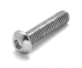 PARAFUSO CABEÇA ABAULADA INOX SEXT. INTERNO - UNC