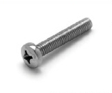 PARAFUSO ROSCA MAQUINA CABEÇA PANELA INOX - MA