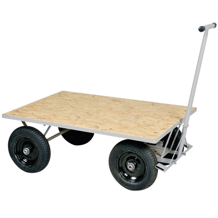 CARRO TIPO PLATAFORMA EM MADEIRA